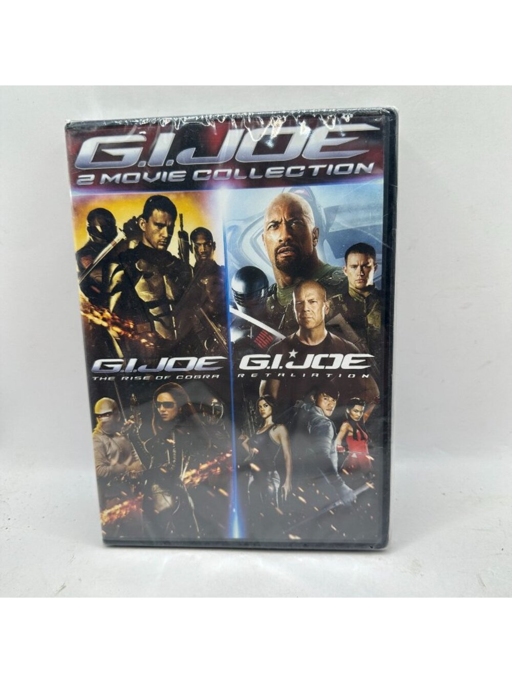 G I Joe 2 Movie Collection The Rise Of Cobra Retaliation PG 13 Paramount DVD Set
